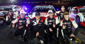 Il magic team Toyota resta ma cambia la musica