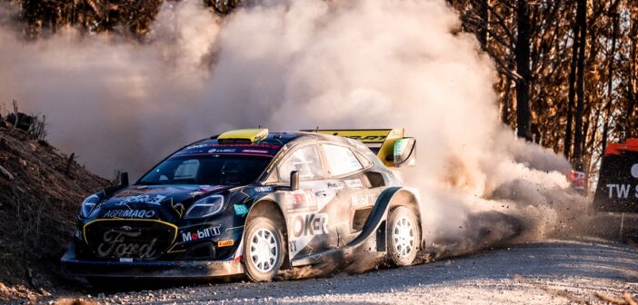 Pedro Heller in Cile sulla Rally1, uno dei rari noleggi di una top car..