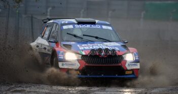 La Fabia di Andolfi secondo nella classifica CIAR 2023 in azione a Monza