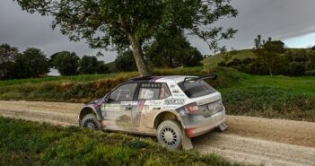 Tommaso Ciuffi uno dei protagonisti del CIRT al rally delle Marche