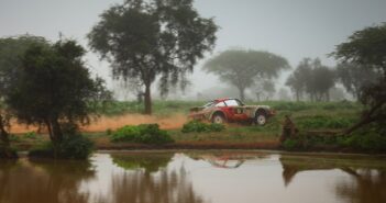 La "Giraffa italiana" di Amos vola nella Savana ..