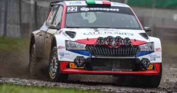 DAPRA’ APPRENDISTA WRC2 Daprà nel suo debutto sulla Fabia al ACI Rally Monza