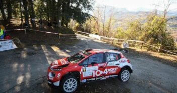 CIAR CRUGNOLA E UCCI IN C3 La Citroen C3 di Andreucci al Ciocco (Foto Thomas Simonelli)