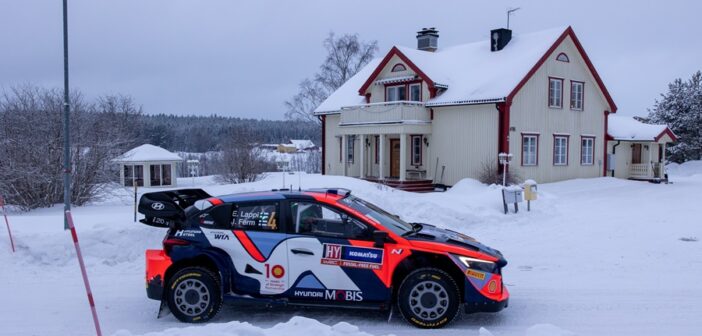 La nuova livrea sfoggiata dalla i20 N Rally1 di Lappi