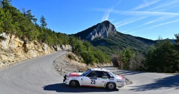 L'Opel Ascona 400 del vincitore in azione