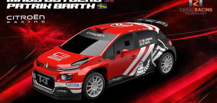 Il rendering della Citroen C3 di Ostberg che andrà all'assalto dell'ERC