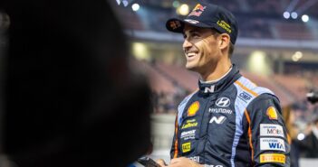 Dani Sordo nella sua ultima uscita al Rally Japan