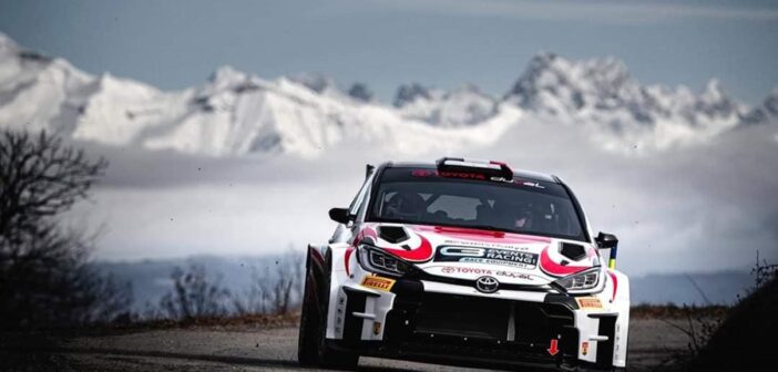 La GR Yaris Rally2 di Lefebvre al Montecarlo