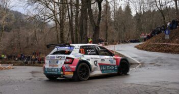 La Fabia di Sara Carra in azione al Ciocco