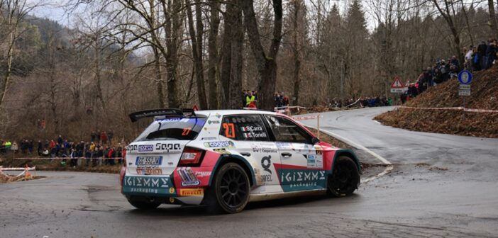 La Fabia di Sara Carra in azione al Ciocco