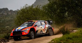 CANARIE SENZA PILOTI DEL WRC La Hyundai i20 N Rally1 nella sgambata all'Aboboreira