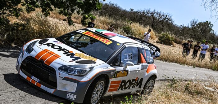 Pedersoli Bonato nella loro cavalcata vittoriosa sulla Citroen DS3 WRC