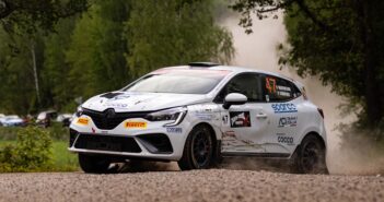 Valentino Ledda in azione nella gara di Turku (Foto Hannu Rainamo & Henri Vuorinen)