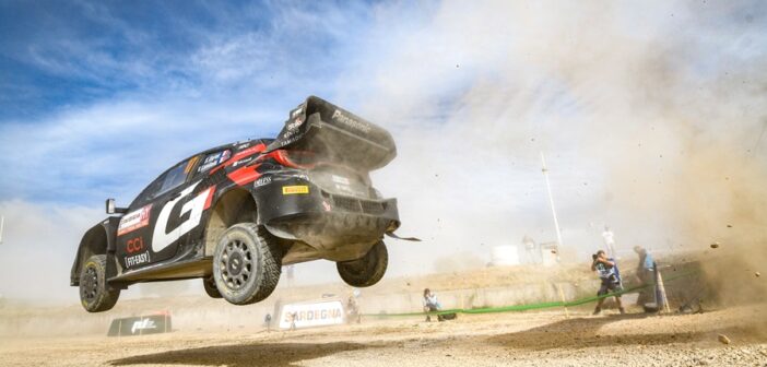 Ogier vola al comando della Sardegna ..