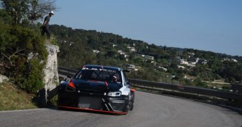 L'Audi Volkswagen Golf Mk7 del vincitore tra le carrozzate Aragona