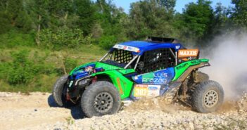 Il Can Am di Dias sulle piste del Tagliamento