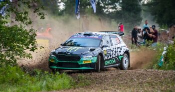 La Fabia RS di Solberg vola sulla terra lettone