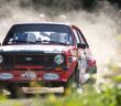 La Ford Escort RS di Tonelli in azione sulle speciali finniche