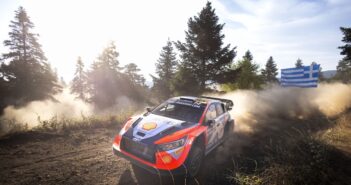 La Hyundai di Tanak vola verso l'Acropolis