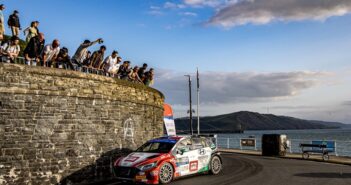Paddon nella sua vittoriosa cavalcata al Ceredigion