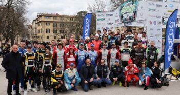 La foto di gruppo del CIAR 2025 al rally del Ciocco