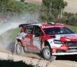 La Fabia RS colorata MRF di Battistolli sugli sterrati del marche