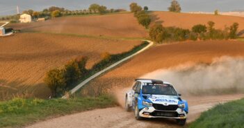 La Fabia del Finlandese Lavio in uno dei suggestivi scorci del Marche