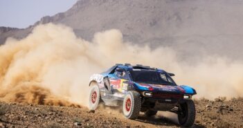 Il Raptor di Sainz nelle prove generali al Rallye du Maroc