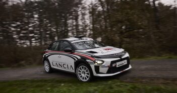 La Ypsilon Rally4 HF nei test di Balocco