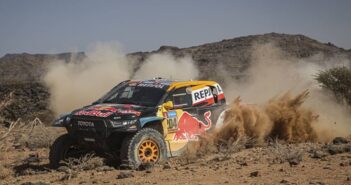 La Toyota di Quintero in azione