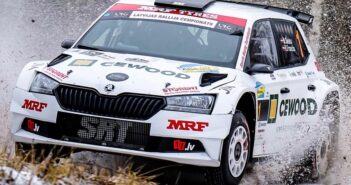 La Skoda Fabia Proto di Sesks aggredisce la terra ghiacciata