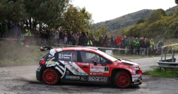 Andrea Crugnola sulle strade del Sanremo al volante della sua C3