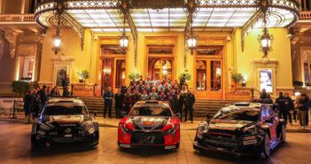 Il rally Montecarlo nelle foto di rito