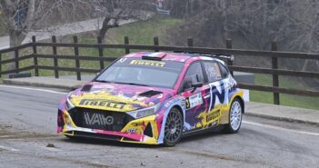 La Hyundai di Puppo in azione (Foto Magnano)