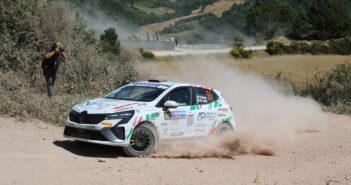 Mattia Ricciu nella sua vittoriosa prova al San Marino 2024