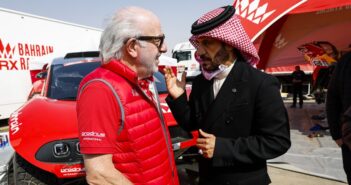 Richards e Ben Sulayem alla Dakar 2023