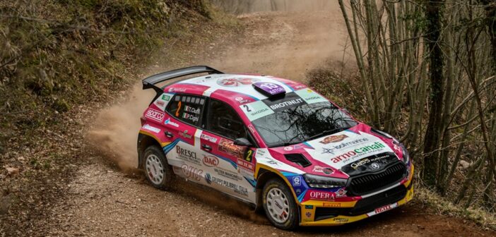 Ciuffi nel finale mette le ali alla sua Fabia RS