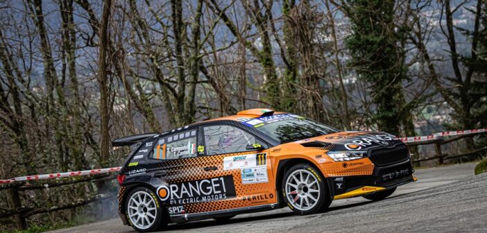 Simone Campedelli sulle strade del Ciocco l'anno passato dove è salito sul terzo gradino del podio