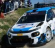 La Citroen C3 WRC di Gino in una foto di archivio