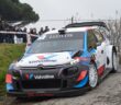 La C3 WRC di Gino in azione sulle stage di Canelli