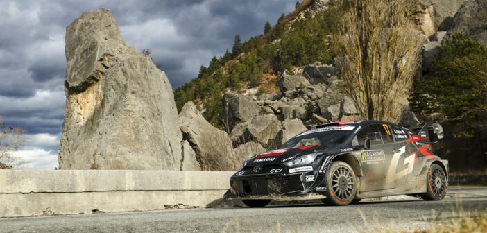 Ogier nella sua cavalcata trionfale al Montecarlo
