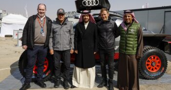 Robert Reid e Ben Sulayem alla Dakar 2023