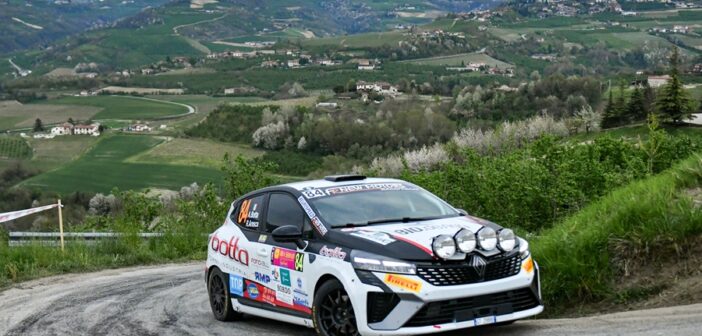 La Clio Rally5 di Botta uno dei protagonisti tra le compatte delle classi di base