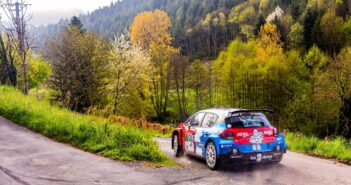La C3 Rally2 di Bonato sulle strade "Charbo"