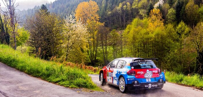 La C3 Rally2 di Bonato sulle strade "Charbo"