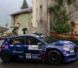 Alex Re in azione negli insidiosi passaggi della Coppa Valtellina
