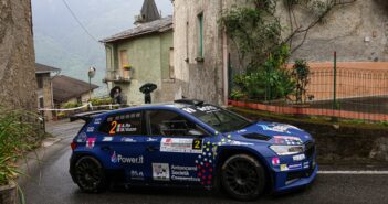 IL RE DEL VALTELLINA Alex Re in azione negli insidiosi passaggi della Coppa Valtellina