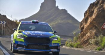LE CANARIE DEGLI ITALIANI La Fabia RS di Daprà sui passi delle alture Canariane