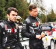 Gryazin nella sua ultima uscita al rally del Ciocco