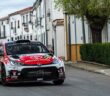 La GR Yaris rally2 di Alejandro Cachòn protagonista nella prima parte di gara